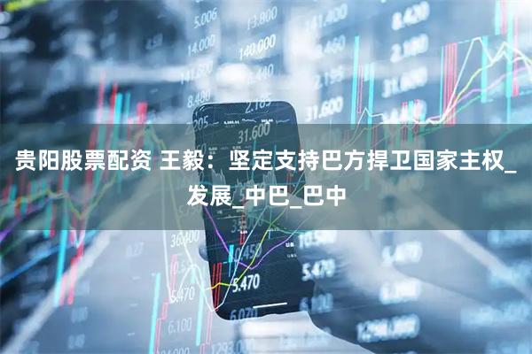 贵阳股票配资 王毅：坚定支持巴方捍卫国家主权_发展_中巴_巴中